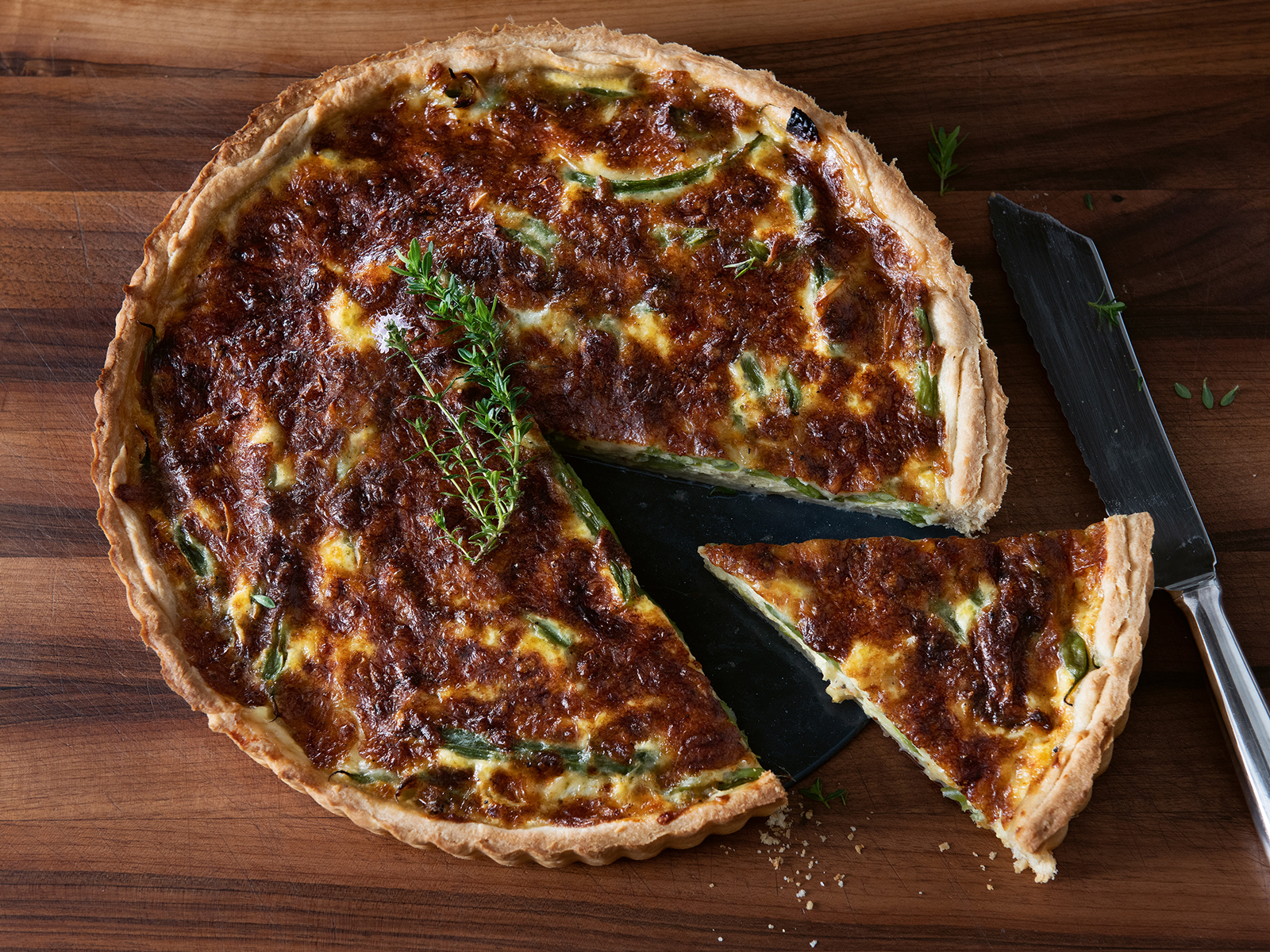 Bohnen-Quiche - Annemarie Wildeisens KOCHEN