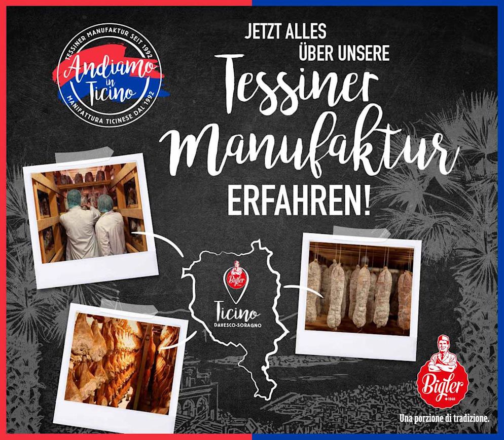 Bigler und das Tessin: un amore grande