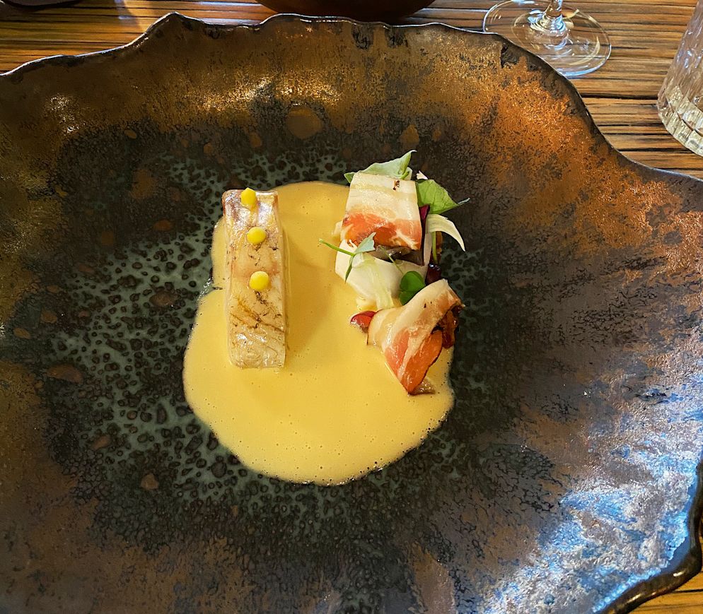 Horizonterweiternd: Gereifter Zander mit einer vor Umami nur so strotzenden Sauce im «Sens».