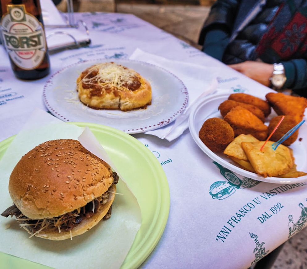 Authentisches Palermo-Streetfood bei «Franco u Vastiddaru»
