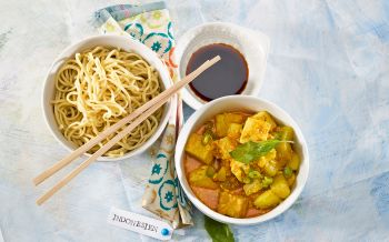 Indonesisches Curry mit Tofu