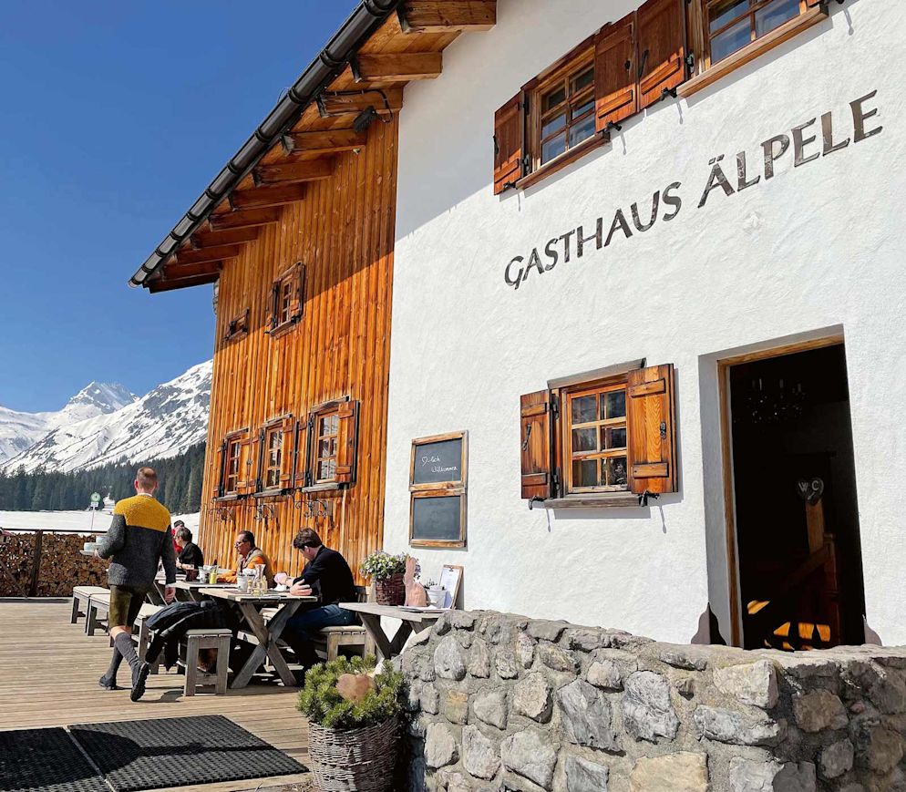 Für das Älpele im Zugertal nimmt man die knapp einstündige Wanderung gerne auf sich.