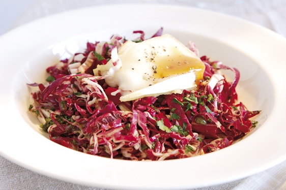Warmer Geisskäse auf Radicchio-Salat - Annemarie Wildeisens KOCHEN