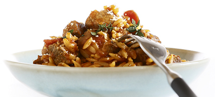 Kalbsragout Mit Griechischen Reisteigwaren - Annemarie Wildeisens KOCHEN