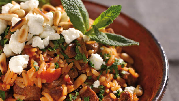Würziger Reis mit Lamm und Feta - Annemarie Wildeisens KOCHEN
