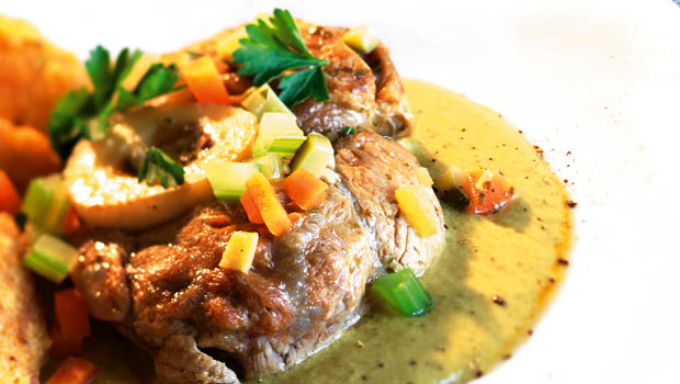 Kalbshaxen an Gemüsesauce - Annemarie Wildeisens KOCHEN