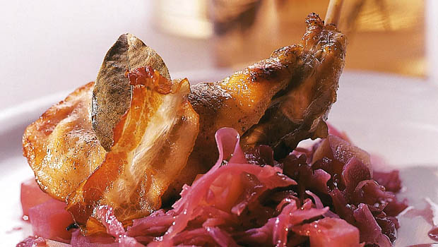 rotkabis kaninchen cassoulet annemarie wildeisens kochen