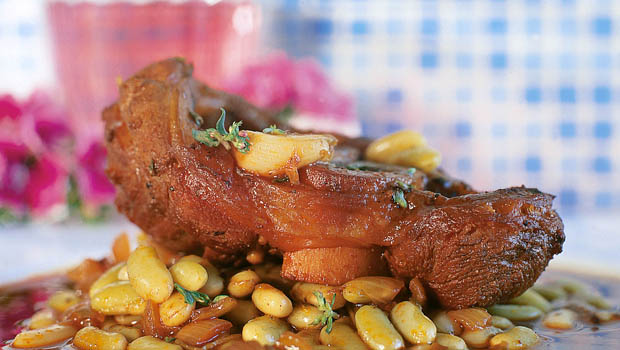 Kalbshaxe mit weissen Bohnen - Annemarie Wildeisens KOCHEN