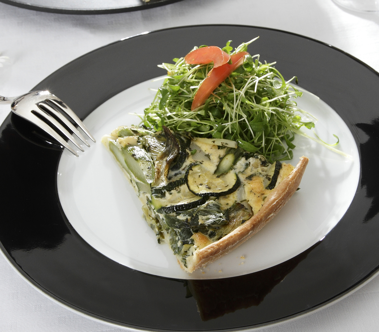 Spargel-Gemüse-Quiche mit Kerbel - Annemarie Wildeisens KOCHEN