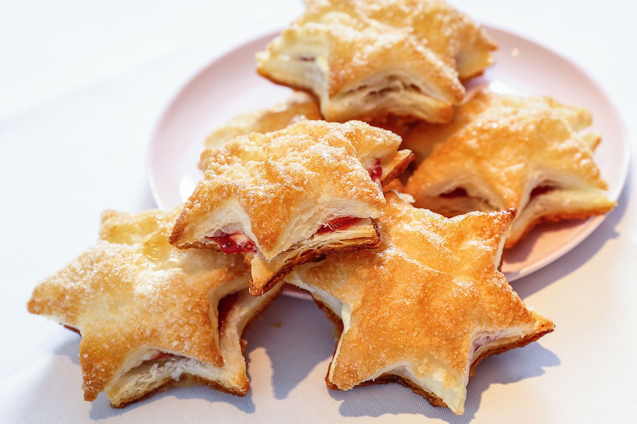 Gefüllte Blätterteigsterne - Annemarie Wildeisens KOCHEN