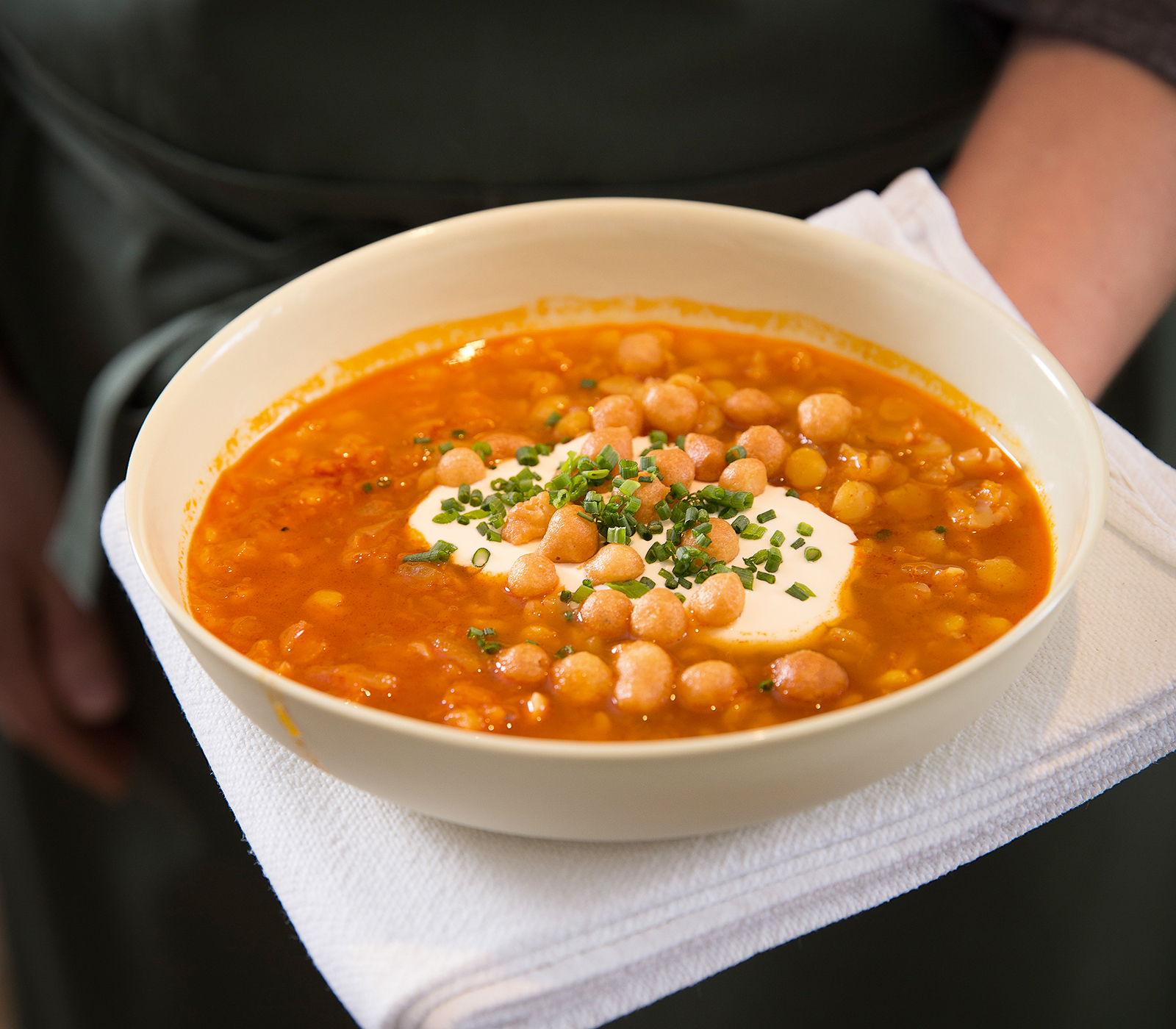 Gelberbssuppe mit scharfem Paprika - Annemarie Wildeisens KOCHEN