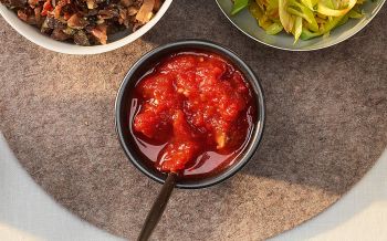 Pikantes Tomaten-Kompott