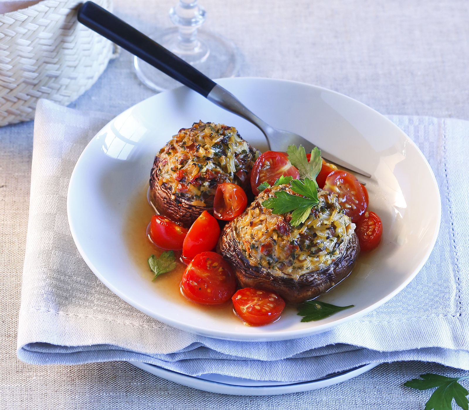 Gefüllte Champignons mit Frischkäse - Annemarie Wildeisens KOCHEN