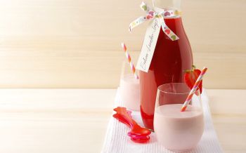 Erdbeer-Limetten-Sirup