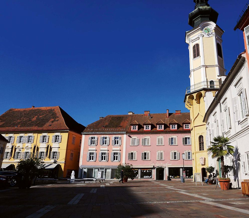 Mediterranes Flair: Bad Radkersburg im südlichsten Zipfel des Thermen- und Vulkanlandes.