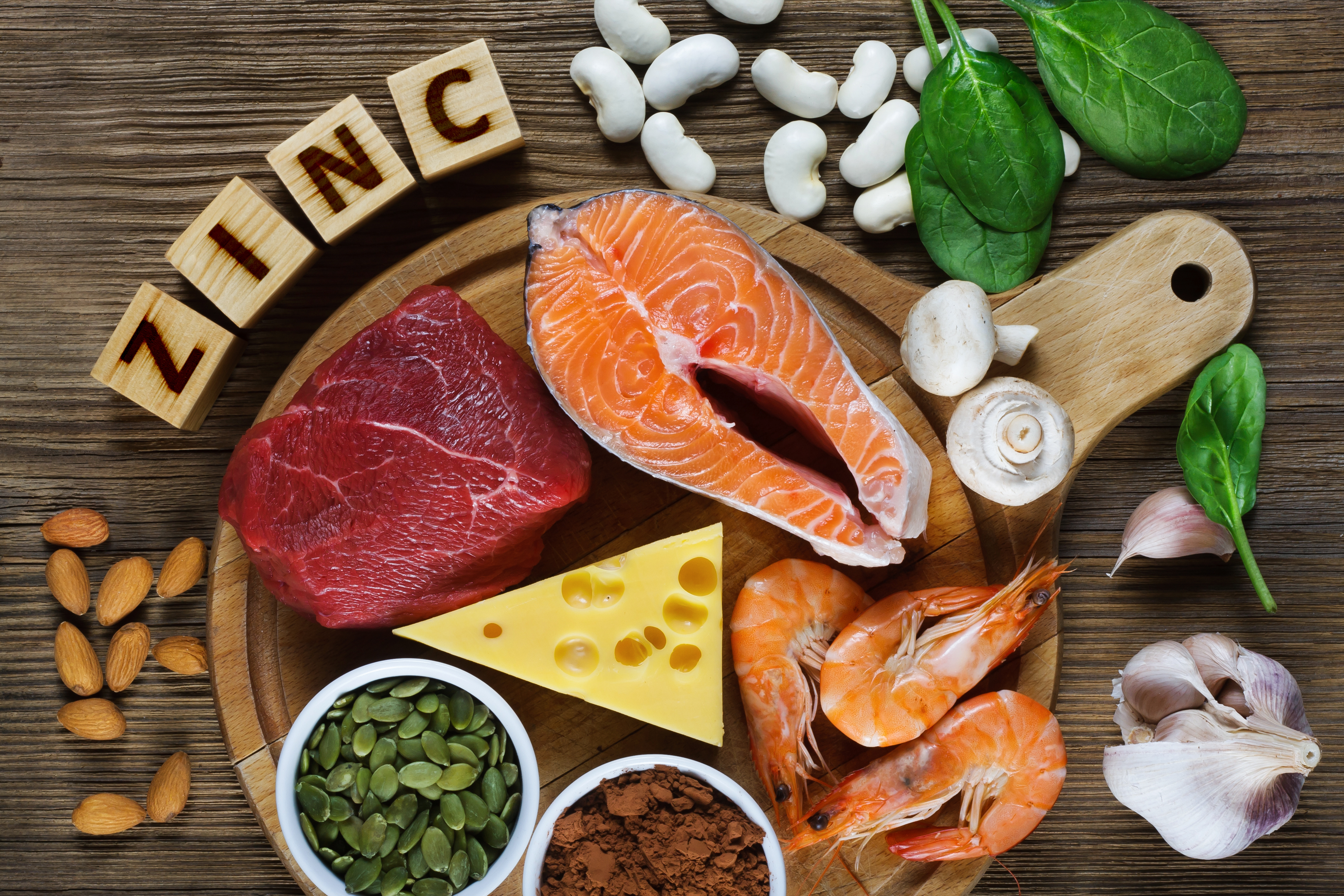 Alimentos zinc