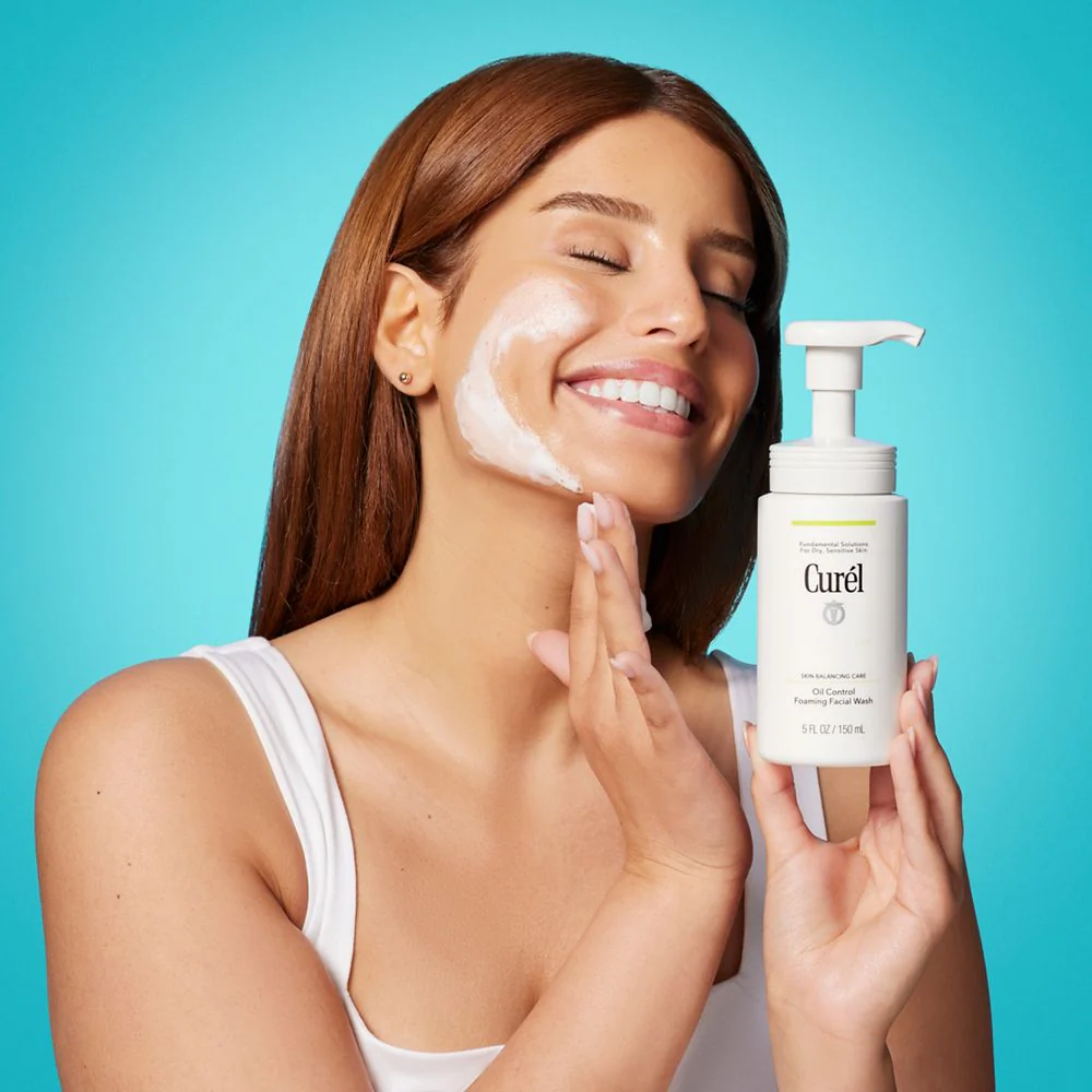 Foaming Face Wash Lady