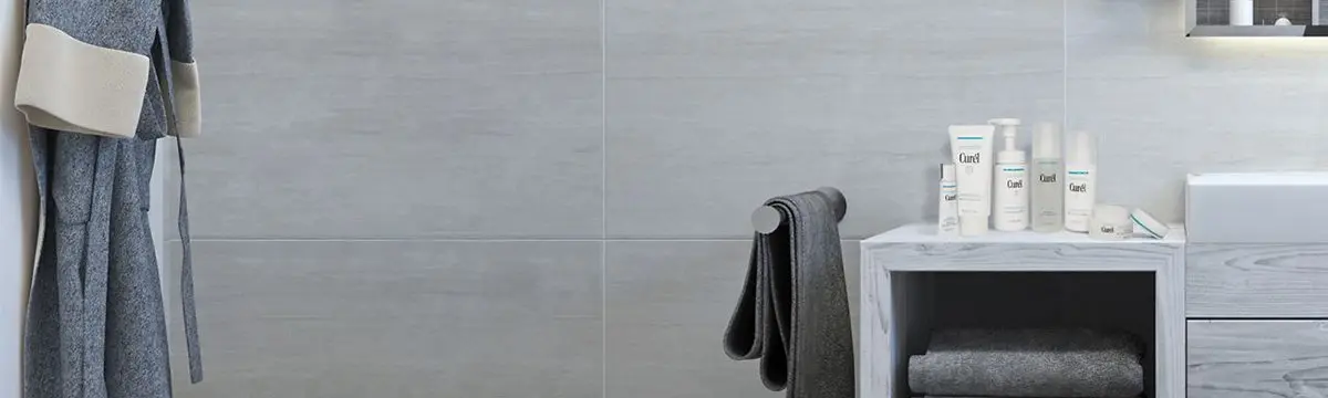 Young woman enjoying smooth facial skin