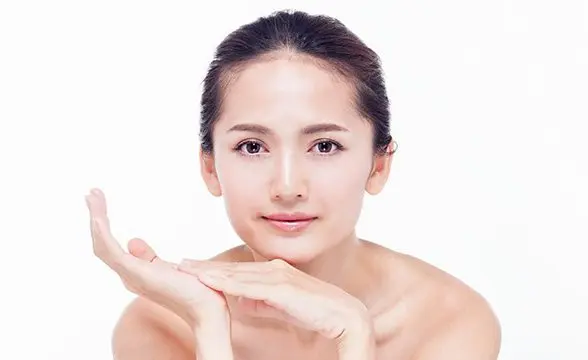 Woman waking up in the morning