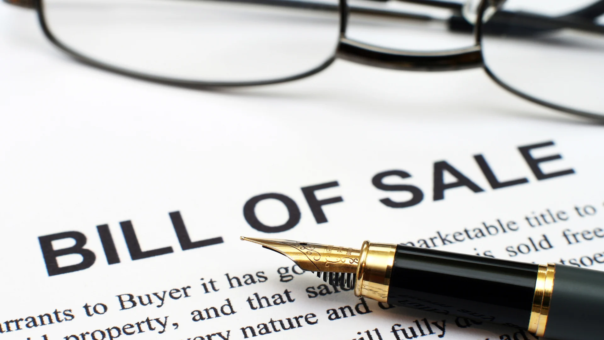 What is a Bill of Sale & When Should You Use it?