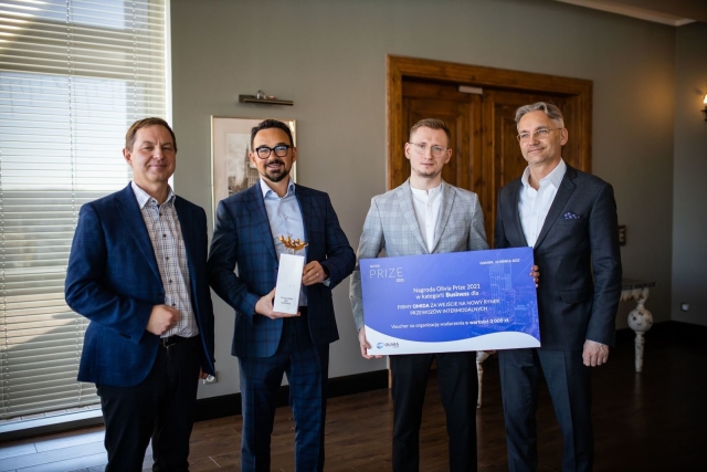 Otrzymaliśmy nagrodę Olivia Prize 2021 | Omida Logistics