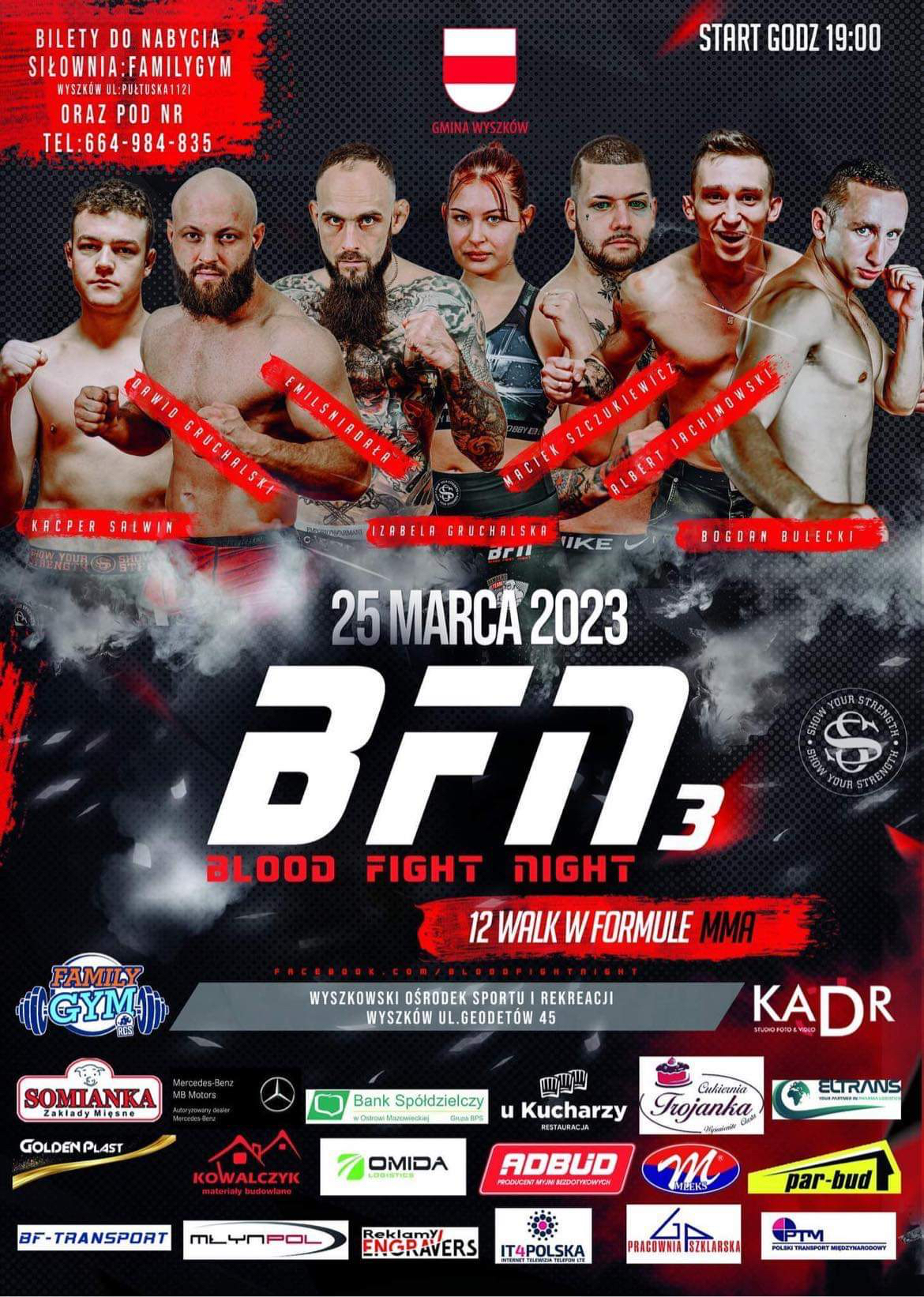 Blood Fight Night - Omida Logistics