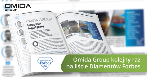 Omida Group kolejny raz na liście Diamentów Forbes 2023 | Omida Logistics