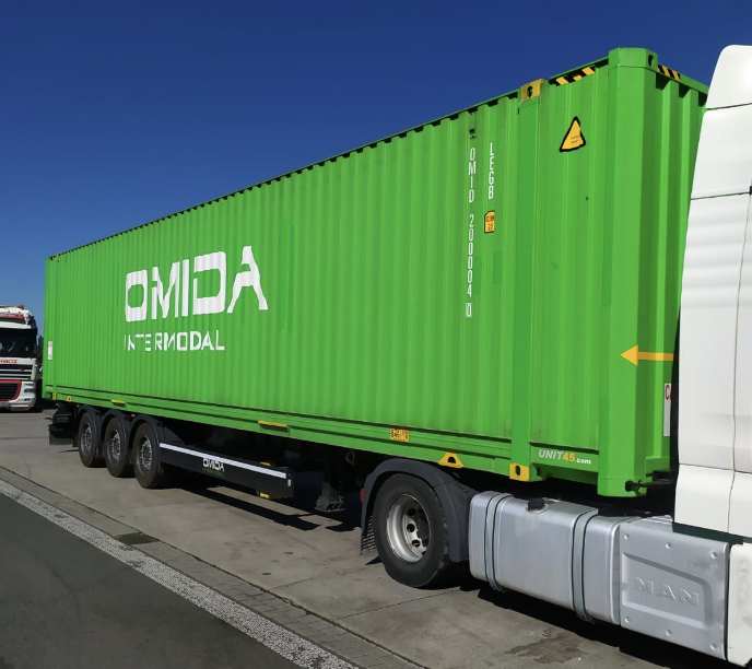 Ramy kontenerowe - Omida Logistics
