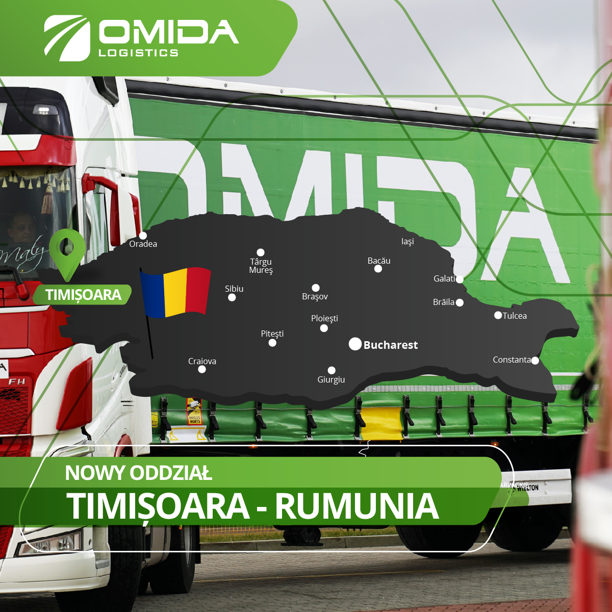 Otwarcie spółki Omida Logistics w Rumunii | Omida Logistics