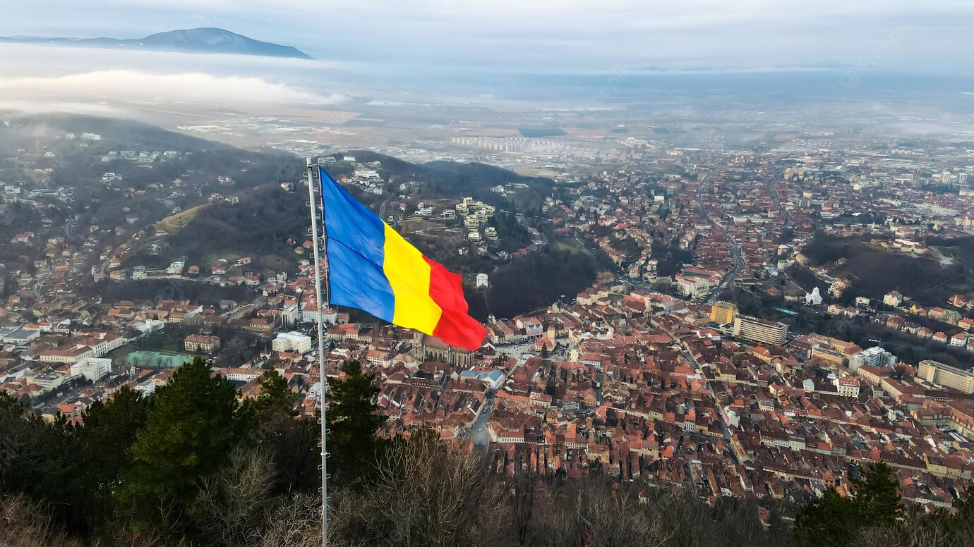 flag of Romania - Omida ransport