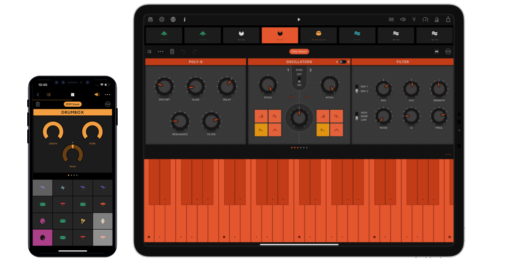 Groovebox for iOS Beats & Synth Music Studio Ampify Music