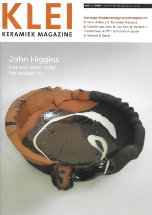 Higgins in KLEI keramiek magazine