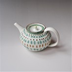 LZ2302C serie -Tang-; teapot, h.8xd.12x18,5cm, porcelain-handpainted, TerraDelft1