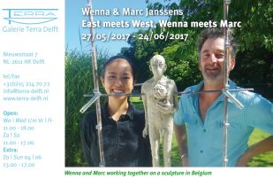 East meets West; Wenna meets Marc