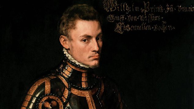 Willem van Oranje portret door Antonius Mor, 1554