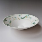 LZ2304E serie -Tang-; plate, h.6,5xd.21cm, porcelain-handpainted, TerraDelft