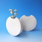 FO9 Eclips, vase, h.16xd.17x5cm, casted porcelain, TerraDelft 5