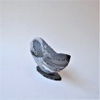 McW2112-6, Swing Blue object, h.15,5x34,5x6,5cm, woodfired-stoneware, slate foot, TerraDelft4