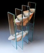 McW20-27 Pheno D, stoneware, woodfired, glass, 55x41x10cm, TerraDelft3