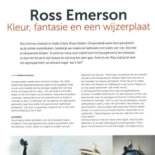 Ross Emerson in KLEI keramiek magazine