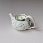 LZ2302A serie -Tang-; teapot, h.8xd.11x16cm, porcelain-handpainted, TerraDelft1