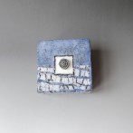 SS-WK 20-06, raku wallcube, 12x12x10cm, TerraDelft2