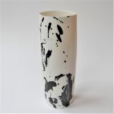 KB2101 In the Garden, vase L, porcelain, h.30x11x10cm, TerraDelft1