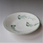 LZ2304G serie -Tang-; plate Three Fishes, h.5,5xd.23cm, porcelain-handpainted, TerraDelft