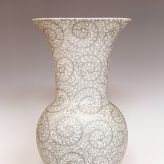 T13C-New-Guan-Ware-Vase-2016-h.44x20x12cm-handpainted-porcelain-goldluster-and-celadon-glaze