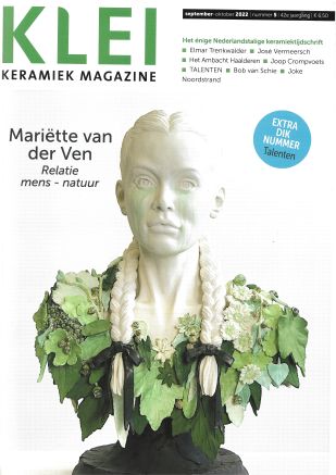 Mariëtte van der Ven in KLEI ceramics magazine