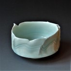 TY7 Bowl Shinogi, porcelain-celadon, h.7,5xd.12cm, TerraDelft k