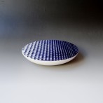 Drops S, Blue-s, h.4xd.25cm, casted earthenware, TerraDelft3