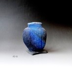McW20-7 Vase object, stoneware, woodfired, 17x13x3 cm, TerraDelft2