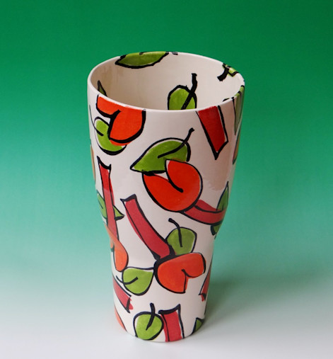 Large-vase-V5-casted-earthenware-handecorated-h.38xd.20cm-TerraDelft
